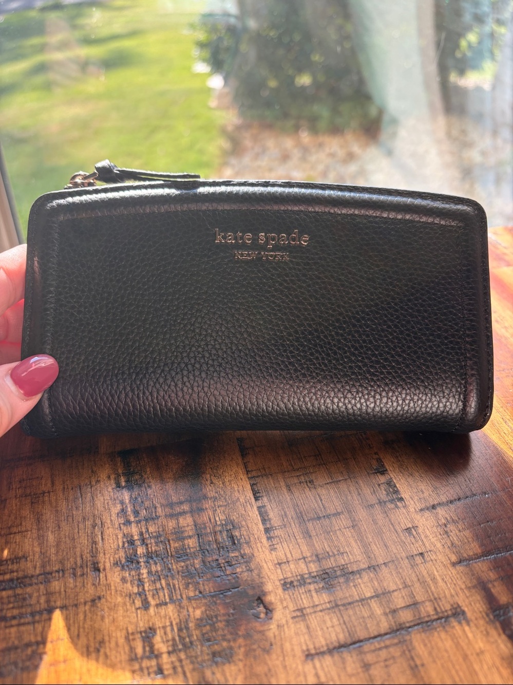 kate spade Knott wallet.
